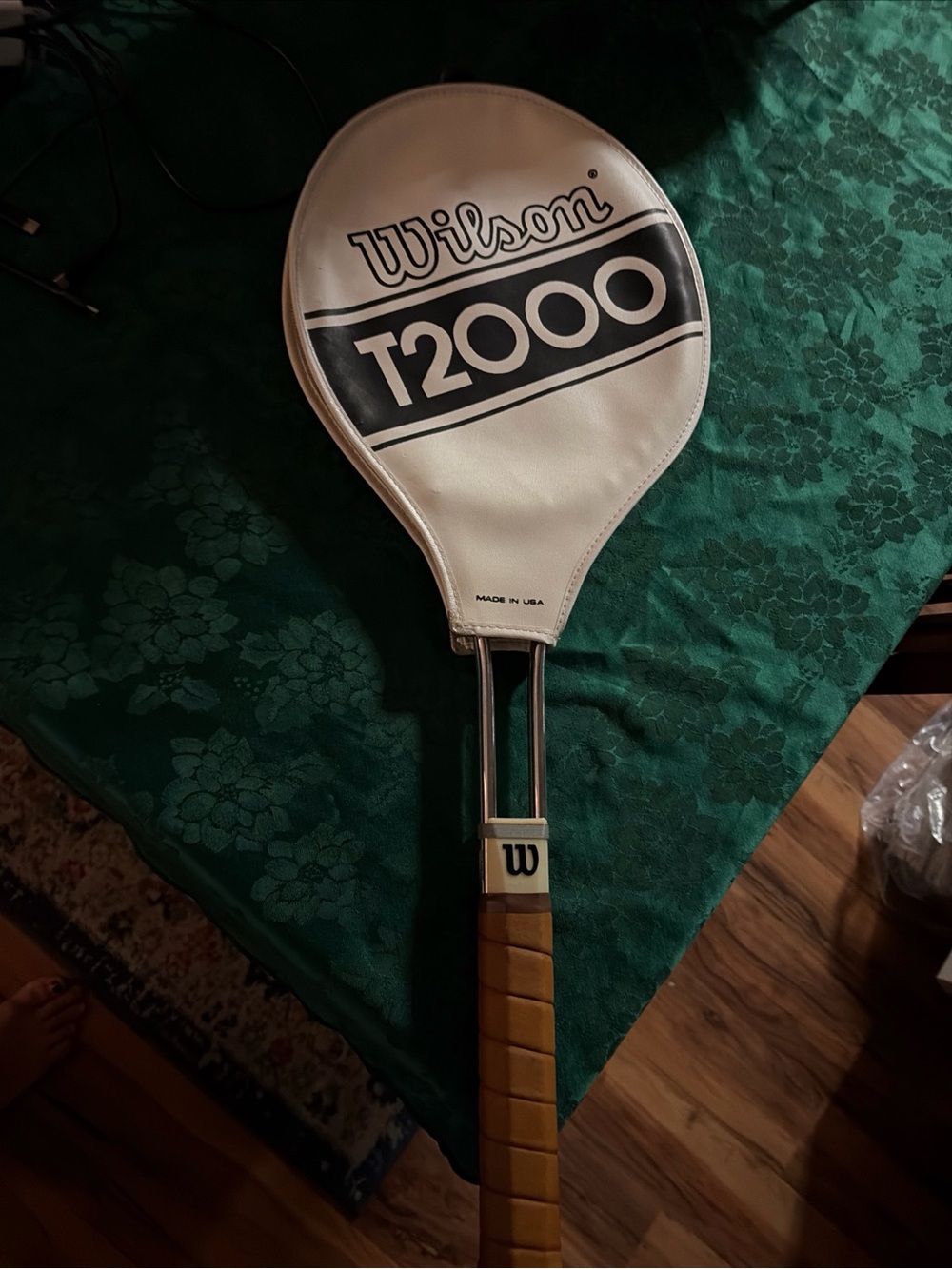 🎾Vintage Late 1970s–Early 1980s Wilson T2000 Tennis Racquet w/ Original Cover🎾